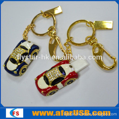 1GB-64GB Beautiful gift, luxury jewelry car USB Flash Drive